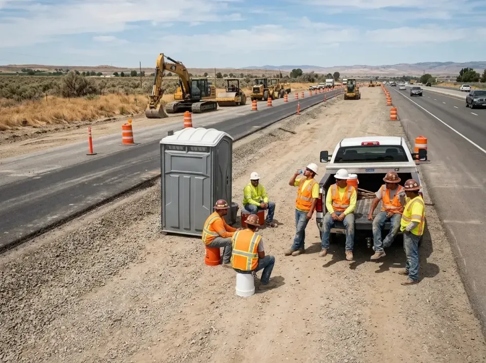 highway-road-construction-crew-007 — frequently asked questions, Porta Potty and Restroom Rentals in Parkersburg, WV